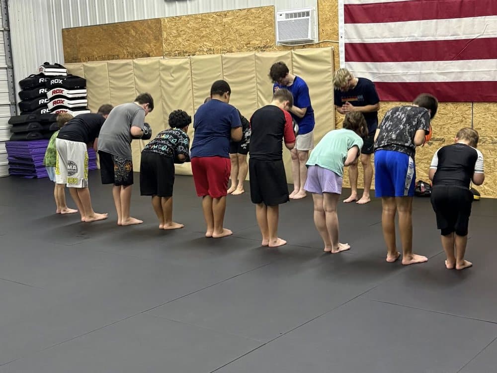 Kids Martial Arts class at Crossville Jiu Jitsu and Thai Boxing in Crossville, TN